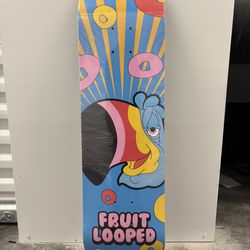 Ron English Popaganda Fruit Looped Skateboard Deck