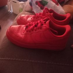 Red Nike size 9 men