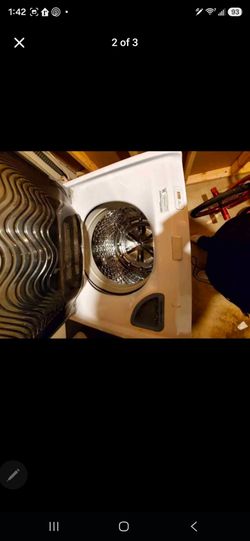 Electric Samsung washer and dryer set