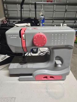 Janome Graceful Gray Basic sewing machine, model 525B
