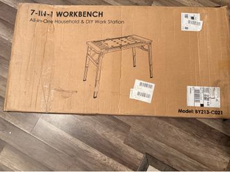 7 In 1 Workbench NEW IN THE BOX