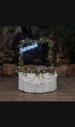 “Just Married” LED Sign