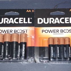 2x DURACELL POWER BOOST AA BATTERY PACKS $10$