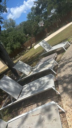 Pool chairs