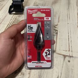 Milwaukee Impact Step Drill Bit #9