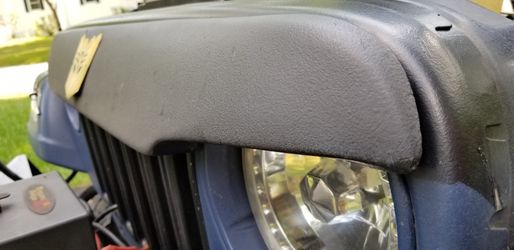 Jeep, TJ UnderCover Nighthawk Light Brow BLK Angry Front Grille Look For  TJ