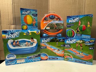 H2OGO! Banzai Water Toys Pool Slides Sprinklers Beach Ball
