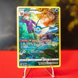 Vaporeon Full Art - Pokemon Card
