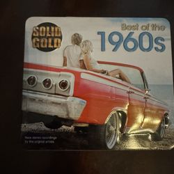 Solid Gold Best of the 1960’s - Music CD - Collectors Tin