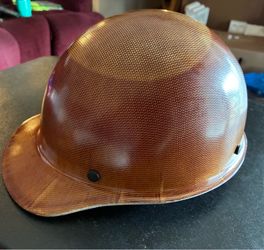MSA Skullgard Cap Style Safety Hard Hat - Made of Phenolic Resin, Radiant Heat Loads up to 350F (Large)
