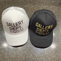 Black & White Gallery Dept Trucker Hats