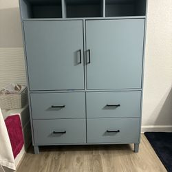 100% Solid Wood Bathroom Linen Cabinet