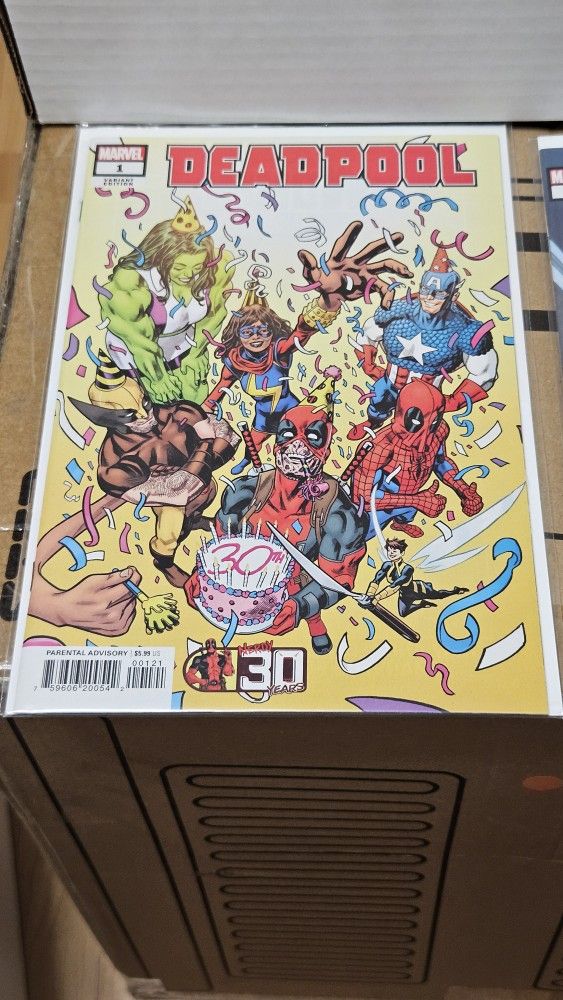 Deadpool Nerdy 30 #1 (One Shot) Cover C Variant Mike Hawthorne Cover