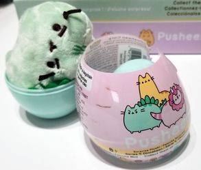 Dinosheen Green Stegosaurus Pusheen Blind Bag Series 9
