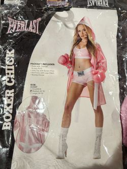 Adult Boxer Girl Costume