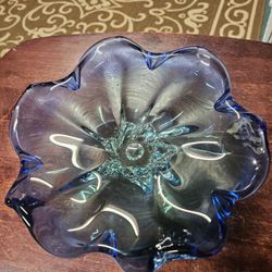 Miranda Style Blue Green Heavy Dish