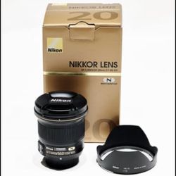Nikon 20 mm f/1.8G ED