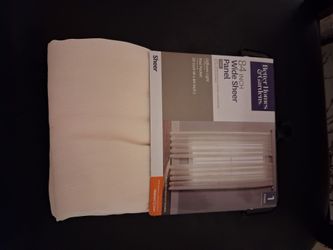 Better Homes & Gardens 84-Inch Wide Sheer Panel in Ivory
