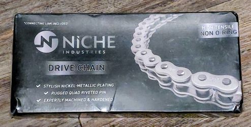 Niche 428 Drive Chain - 104 Links - Non O-Ring (New in Box)