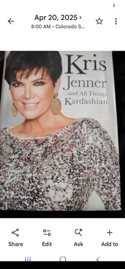 Kris Jenner's book, all things Kardashian