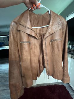 Italian leather jacket