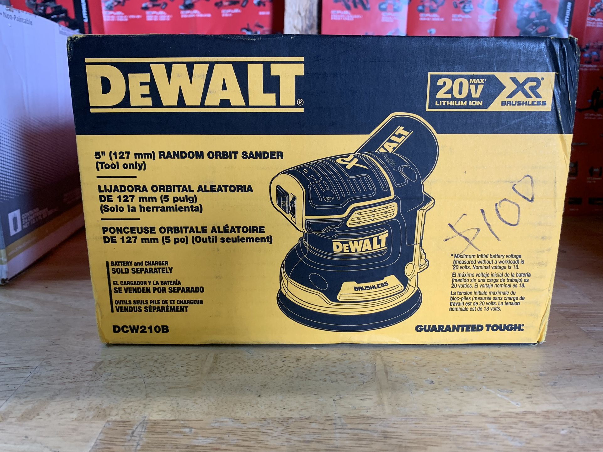 DEWALT 20V MAX XR Cordless Brushless 5 in. Random Orbital Sander (Tool Only),All Products : American Fashion Style Bags On Sale