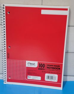 Graphic Ruled Notebooks Graphic Ruled Notebooks $1 each (One In Each Color Available)