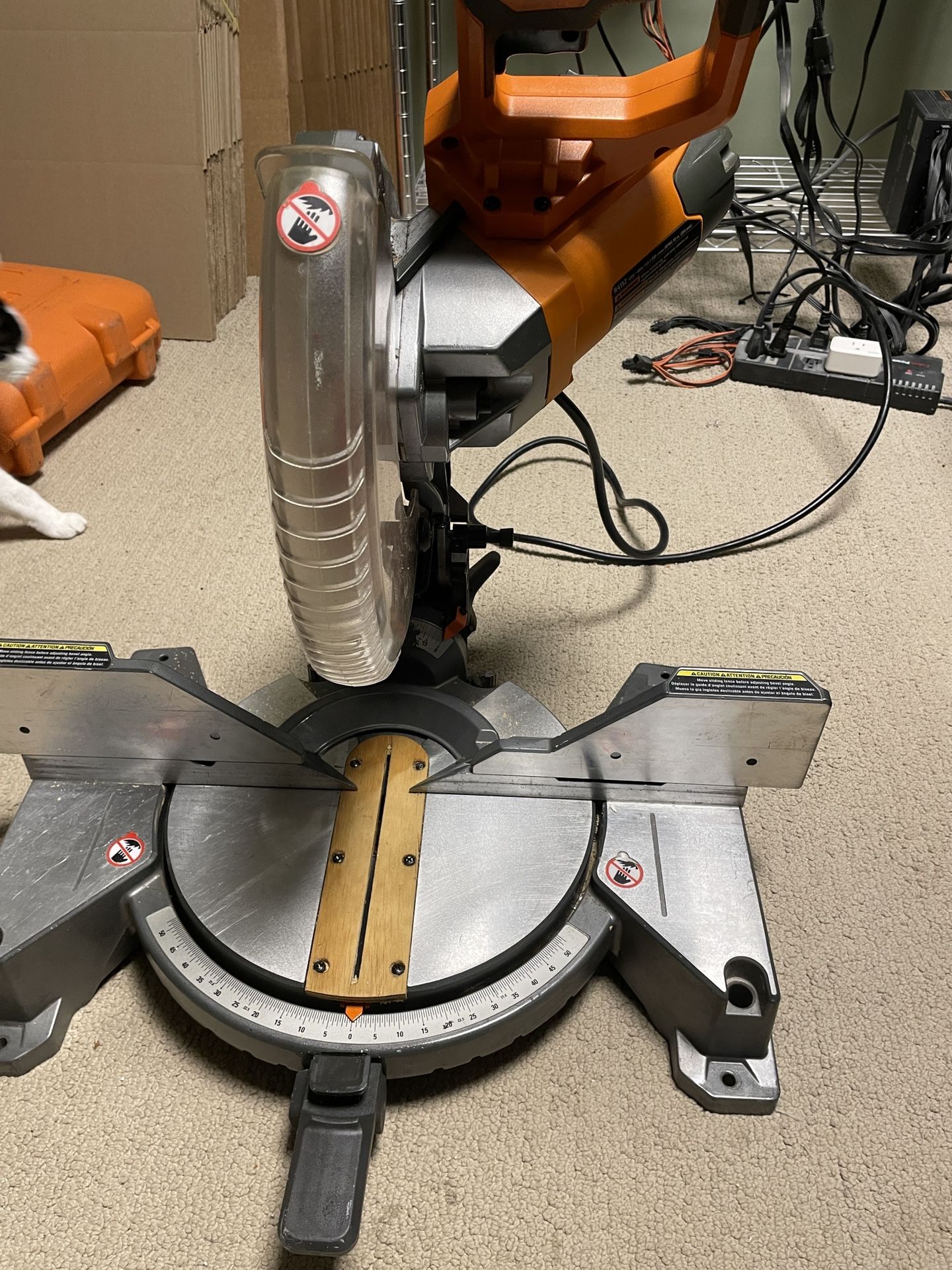 Ridgid 10 Inch compound miter saw