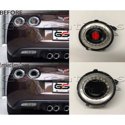 C6 Smoked Lens Cover 