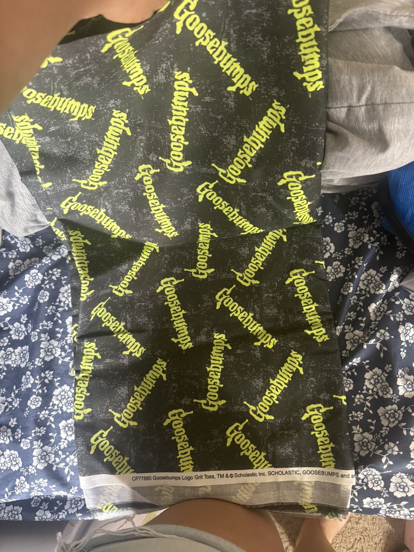 Goose Bumps Fabric 