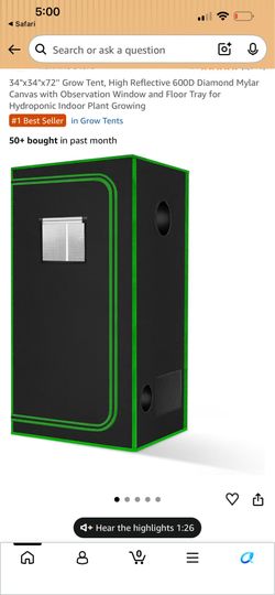 Melonfarm grow tent