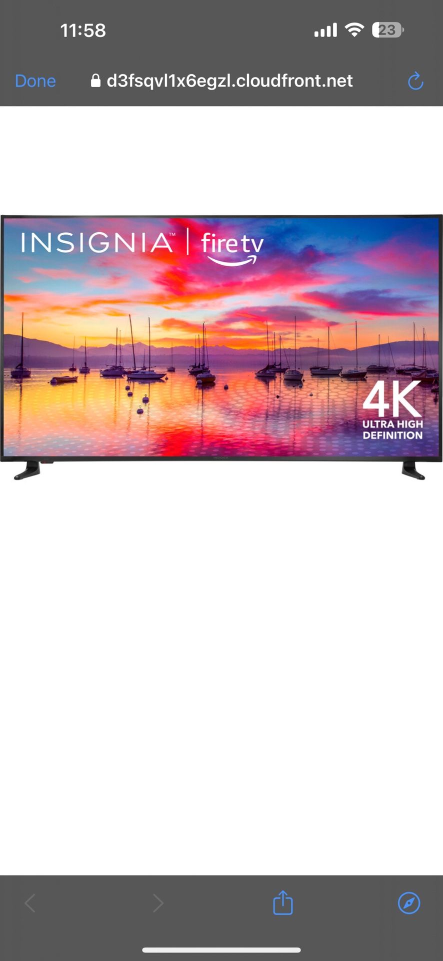 Insignia - Class F30 Series LED 4K UHD Smart Fire TV, 70"