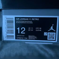 Jordan 11 Legend Blue 2024