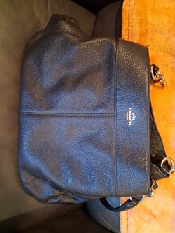 Full SizeLleather Coach Purse Black