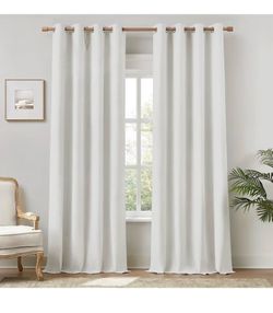 Homeideas black out curtains 52 x 84 Inch Length 2 Panels