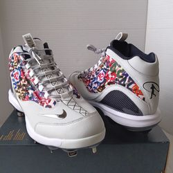 Size 10.5 Nike Griffey 2 "Jackie Robinson Day" Men's Metal Baseball Cleats