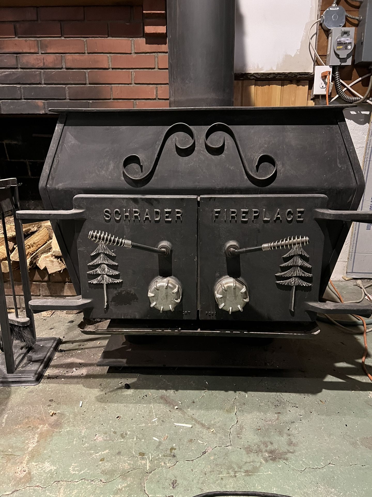 Schrader Wood Stove for Sale in Milford, PA - OfferUp