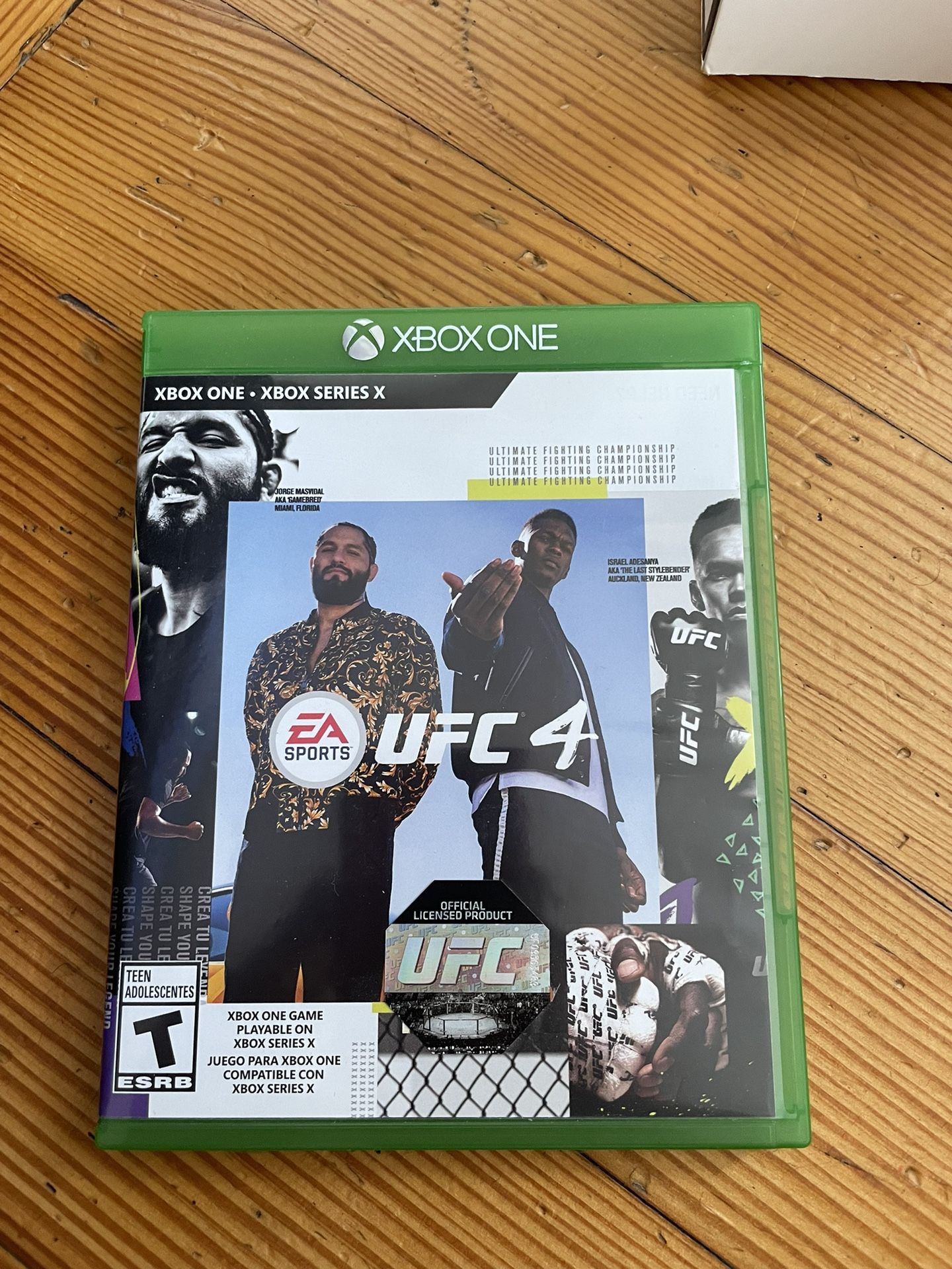 UFC 4 Xbox One Used Once 