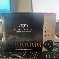 Avital 4103 1-Way Remote Engine Start System w/ Keyless Entry