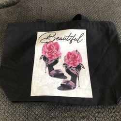 Women's Black Fashion Tote Bag