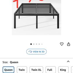 Queen size bed frame