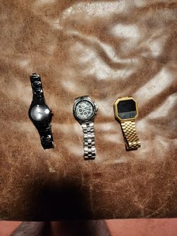 3 Watches For Sale. Together Or Separately