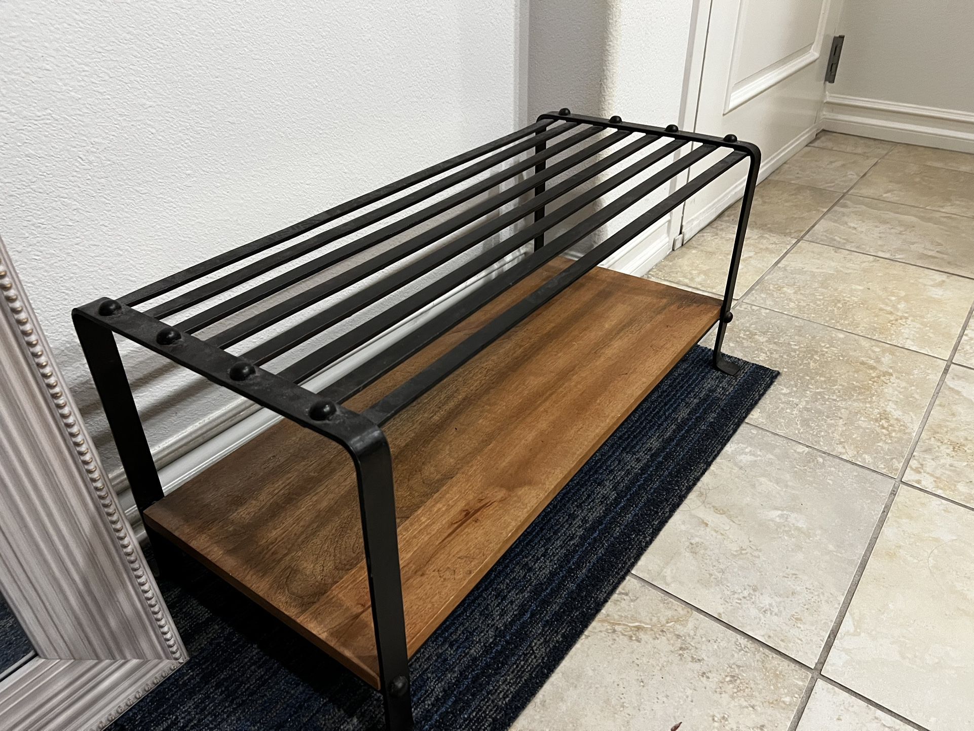 Pottery barn Shoe Rack