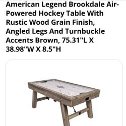 Brand New Air Hockey Table