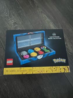 Lego pokemon kanto badge set + 72153 set