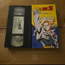 Dragon Ball Z VHS Tape "Trunks - Prelude To Terror (Uncut)"