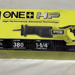 Ryobi One + HP Reciprocating Saw 