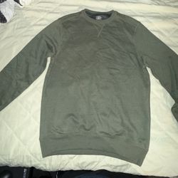 G.H. Bass & Co. Olive Green Crewneck Sweatshirt – Men’s Medium