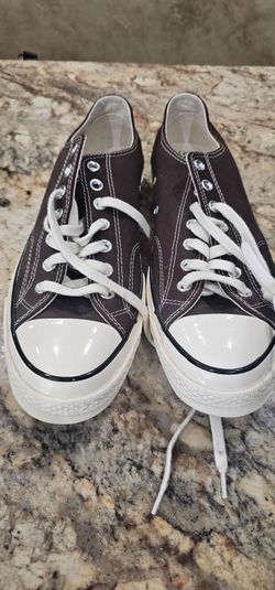 Brown new converse men's size 10
