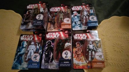 Star Wars "The Force Awakens" figures $5 each